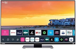 Avtex W195TS 19.5'' Smart TV for Motorhome Caravan Truck Boat - 12v 24v 240v 19.5 inch Super Slim LED Wifi Bluetooth Connected Television Full HD FHD built-in Freesat Satellite Decoder