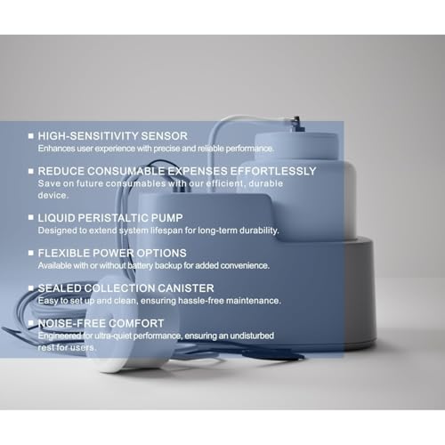 External Catheter Urine Collection System for Male Use,Urine Collector Non-Invasive Sensitive Sensing, Bed Rest Anti-Leakage, Urinary Incontinence Nursing Home Must Have- KA89 - Thumbnail 2