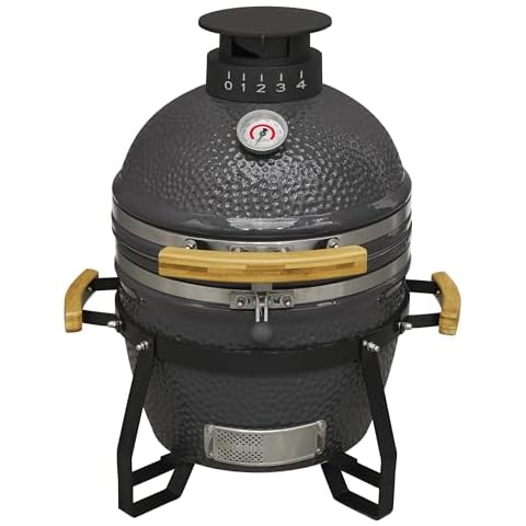 Dellonda Deluxe 16" Ceramic Kamado BBQ Grill Cover