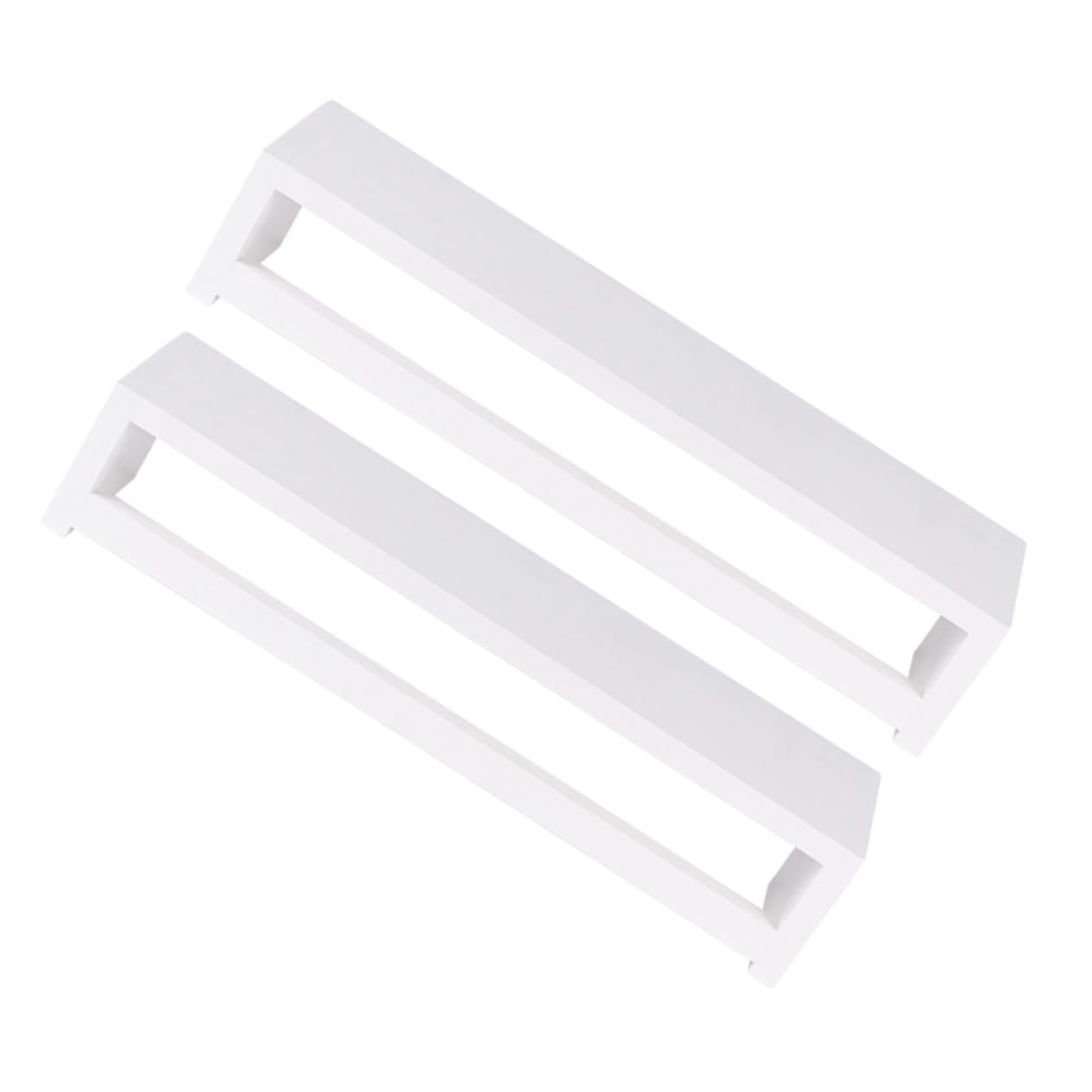Étagère murale blanche bois plastique pour réparer les murs vides et ranger la chambre