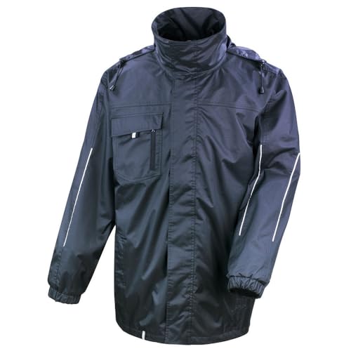Result Men's Core 3 in 1 Transit Jacket, Blue (Navy), XXX-Large (Size:3XL)