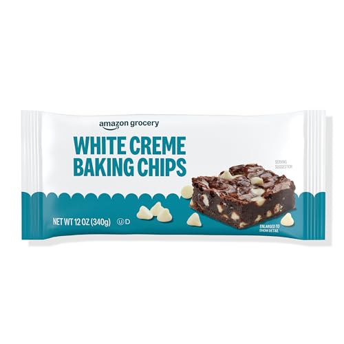 Amazon Grocery, White Creme Baking Chips, 12 Oz (Previously Amazon Fresh, Packaging May Vary)