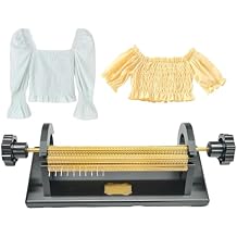 24 Row Adjustable Smocking Pleater, Smocking Pleater Single Machine with 47 Needle Positions, Supports 0.2-9.4 Inches Fabric Widths