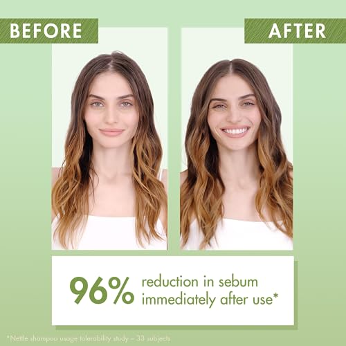 Klorane Shampoo With Nettle For Oily Hair And Scalp, Regulates Oil Production, Paraben, Silicone, Sls Free, 13.53 Fl Oz (Pack Of 1) #TOP4