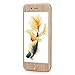 Excellentas iPhone Sticker Skin Folie Schutzfolie Holzfolie kompatibel mit iPhone 6, 6s Holz Optik Glitzer Cover Case Hülle 360 Rundum in Kiefer Braun