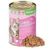 Lecker.Pet® 18 x 400 g Leo's Saftige Fleischmahlzeit mit Pute & Gemüse