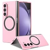ZHOZEXIN Custodia magnetica per Samsung Galaxy Z Fold 6, custodia protettiva antiurto per Samsung Galaxy Z Fold 6 (rosa)