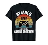 juegos de tiana y la corona Este producto dice «My Name Is Tiana And I Have A Gaming Addition». Es un regalo perfecto para cualquier jugador