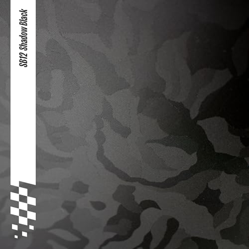 3M Wrap Film 2080 Self-Adhesive Car Film 30 x 152 cm for Car, Motorcycle, Boat, 3D Paint Protection Film with Air Ducts for Film, SB12 Shadow Black - Image 2