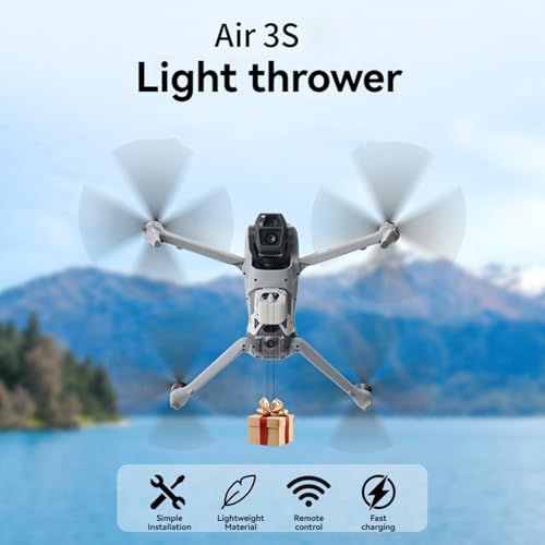 LICHIFIT System dronów Airdrop dla DJI Air 3S światłoczuły wyrzutnia transportowa dostawa ładunek urządzenie spadające powietrze