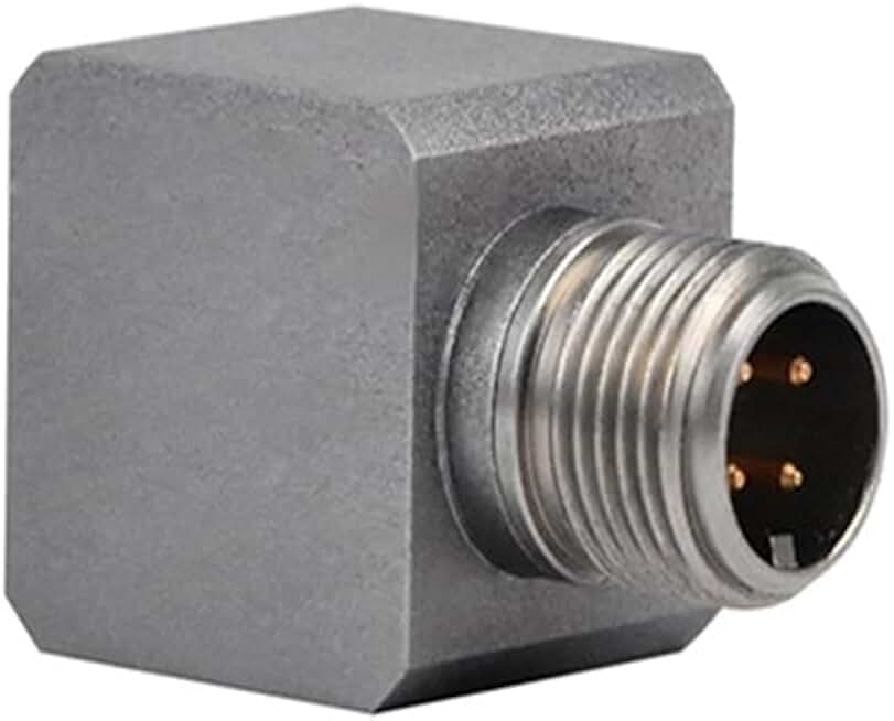 3 Axis Accelerometer Sensor 10g/50g/100g Vibration Accelerometer Sensor Industrial Monitoring Sensor (Magnetic Chuck M5 Female 120N, 50g)