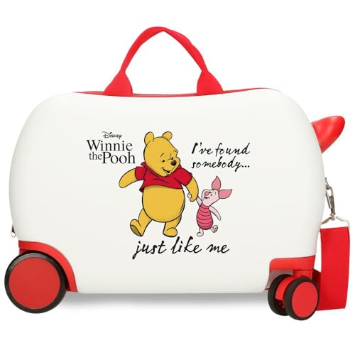 Valise enfant Winnie l'ourson avec 4 roues multidirectionnelles Disney