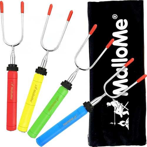 MalloMe Smores Sticks for Fire Pit -Rotating 34...