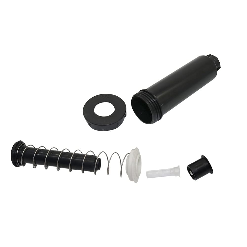 Boquilla de riego 5 uds. De rociadores emergentes Ajustables de 25~360 Grados con Rosca Hembra de 1/2 Pulgadas, Cabezal de riego para césped y jardín