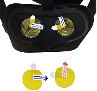 HONGC VR Lens Film for Oculus Quest,HD Lens Film Flat But Soft-Clear Protector