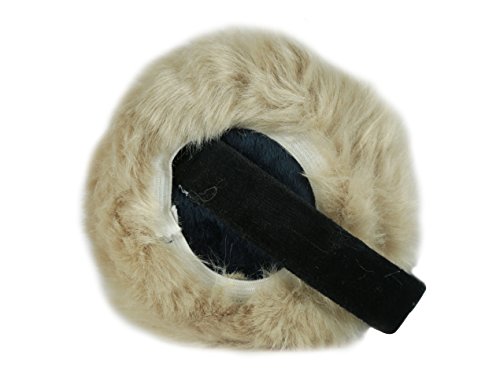 Image of FabSeasons Faux Fur Winter Outdoor Accessory Foldable Ear Muffs /Warmer for Girls & Women for protection from Cold, Ideal Head /Hair Accessory during winters