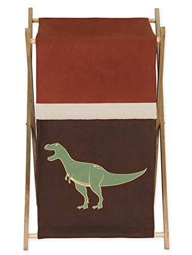 Sweet Jojo Designs Baby and Kids Clothes Laundry Hamper for for Dinosaur Bedding