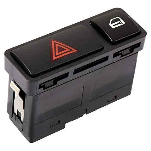 cciyu BMW Hazard Warning Door Lock Switch Cover