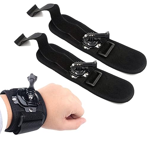 Supporto da polso Braccio di ispessimento con cinturino, supporto per GoPro Hero 10/9/8/7/6/5/4/3+/3 e DJI Osmo Action 360°, SJCAM e altri modelli