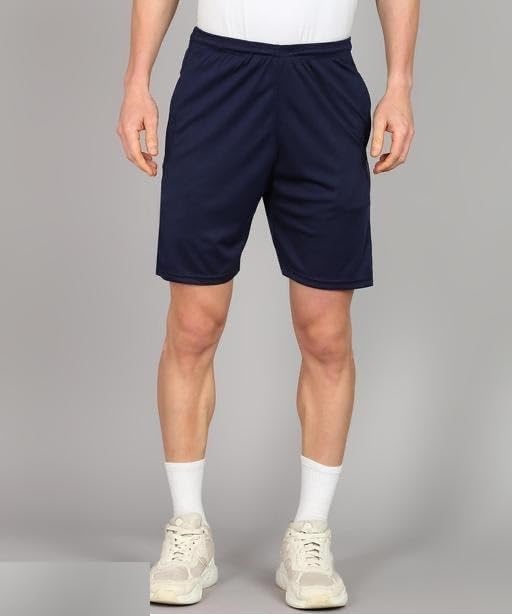 Image of Pack of 3 MenSports Shorts Solid Pattern Half Pants for Gym Fitness Running and Casual Use