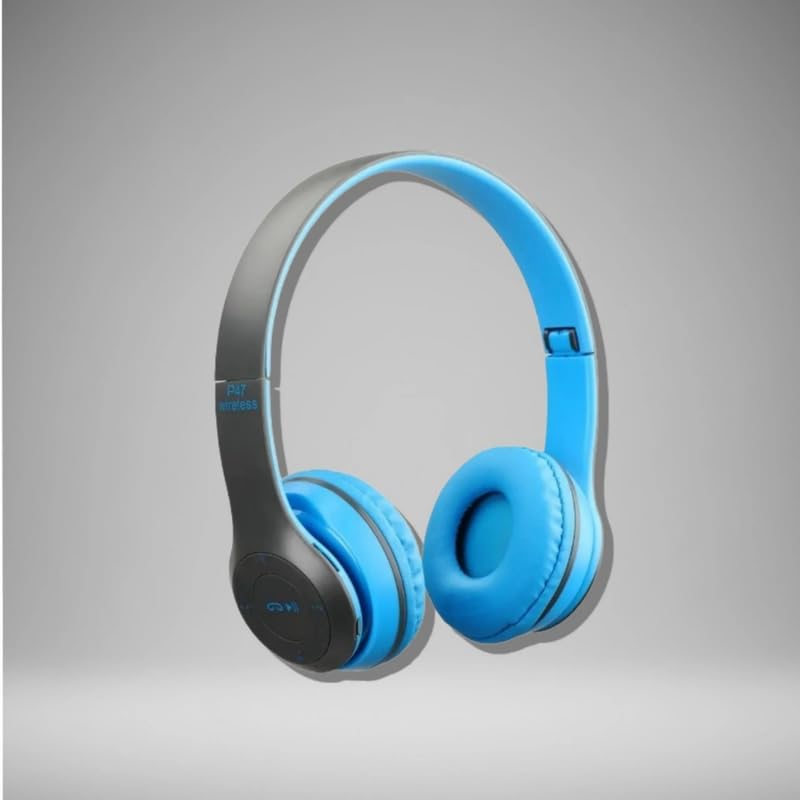icall Latest P47 Wireless iC-118 Headphone with Mic & SD Card Slot Bluetooth Headset-image-26