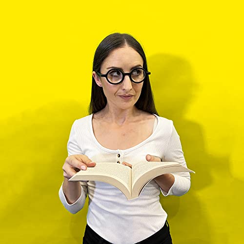 London Mole Eyewear | Moley Reading Glasses | Round Glasses | Cool Readers | Stylish Reading Glasses | Men's Women's Unisex | Spring Hinges | Matt Black | + 1.0 Magnification #TOP1