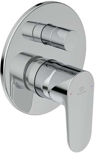 Ideal Standard A7193AA Cerafine O Miscelatore incasso vasca doccia, completo, cromato - 1