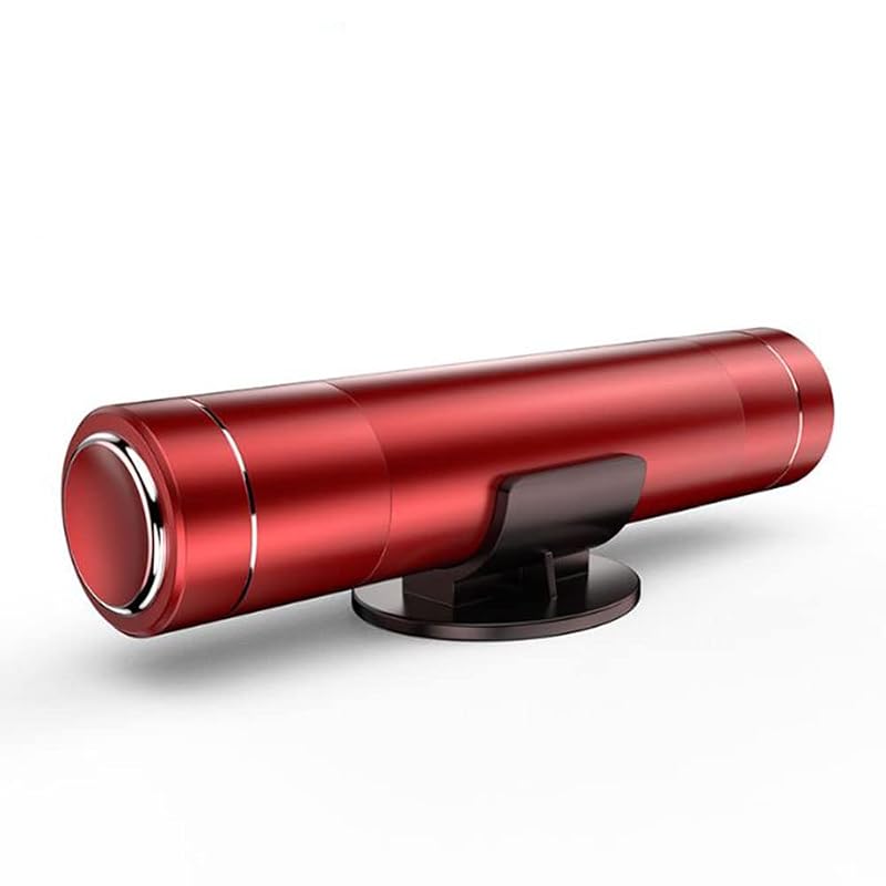 Martelo de emergência automotivo HHXS com quebrador de vidro e cortador de cinto vermelho