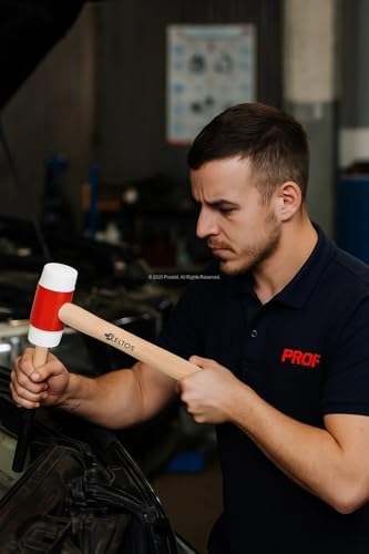 Eltos Vidalı Tokmak, Sert Plastik Başlıklı, Kolay Değiştirilebilir Vidalı Sistemli, Seramik, Fayans, Karo İçin Uygun El Aleti, 26 cm Sap Uzunluklu, Dayanıklı Tokmak (30 mm) - Görsel 6