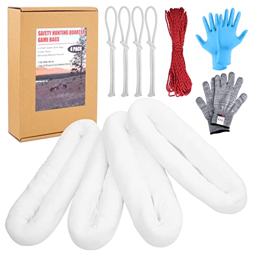 Hirritale Hunting Game Bags, Elk Hunting Meat Bags,Reusable Quarter Bags(48-Inch) #TOP2
