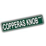 Kentucky Mountains Pick Your Mountain Compatible/Replacement for Copperas Knob United States Mountain Aluminum Metal Tin Street Sign Style Home Decor For Man Cave Poker Tavern Game Room