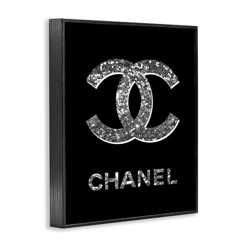 Gleaming Glam Symbol Modern, 11 x 14 Inch Framed Giclée Print by Stupell Industries - Used condition - Image 2