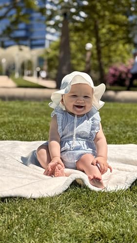 Baby Sun Hat Kids with UPF 50+ Sun Protection Wide Brim Adjustable Beach Hats for Boys Girls4