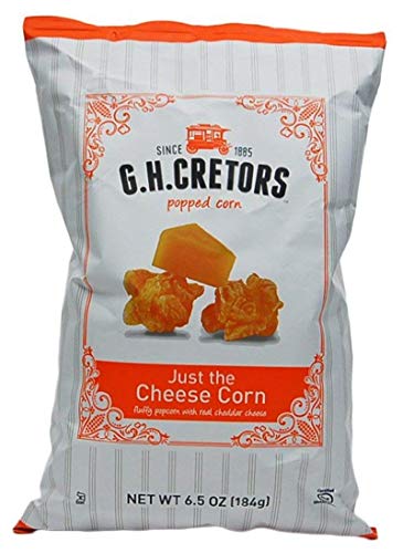 G.h.cretors Just the Cheese Corn Cheese Popped Corn 184g