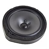 Honseadek Civic - Conjunto de altavoces para puerta delantera, ABS, metal, negro, compatible con modelos 2006 2007, OEM 39120-TA0-A01 39120-SNA-A01