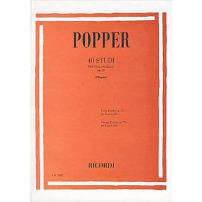 Forty Etudes, Op.73 for Cello
