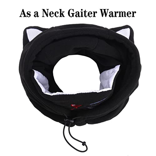 Kids Balaclava Mask Boys Girls Winter Ski Hat Toddler Neck Warmer Face Mask Fleece3