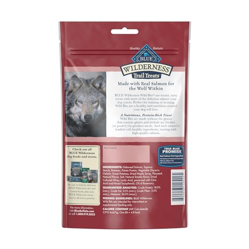 Blue-Buffalo-Wilderness-Trail-Treats-Wild-Bits-High-Protein-Grain-Free-Soft-Moist-Training-Dog-Treats-Salmon-Recipe-10-oz-Bag