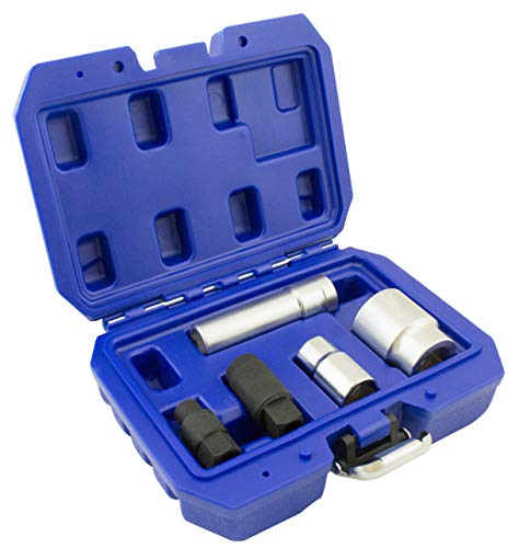 Tuecompra │ Juego de 5 vasos para desmontar y extraer bombas Bosch de inyección VE. Llaves bomba inyectora tdi