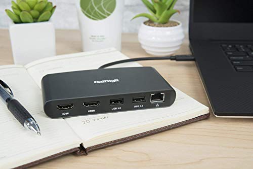 Dock Thunderbolt 3 Dual 4K 60Hz CalDigit para Conectar Dos Monitores HDMI 5