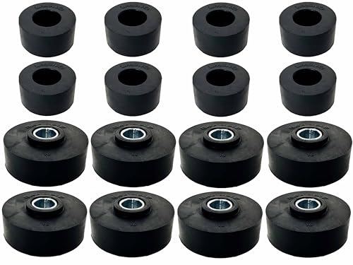 Body Mount OE Style Rubber Bushing and Hardware Kit Compatible with Impala Sedan/Hardtop 1960-1964 - Thumbnail 2