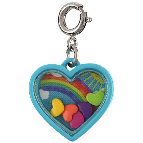 CHARM IT! Rainbow Heart Shaker Charm