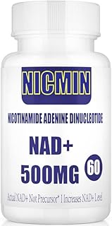 Liposomal NAD+ Supplement 800mg with TMG 300mg, Max Absorption Actual NAD+ Supplement（Not a Precursor for Cell Energy, Healthy Aging and Muscle Repair 60 Capsules
