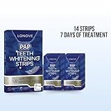 LONOVE Professional Teeth Whitening Strips 7 Treatments - Enamel Safe - 14 Non-Sensitive Whitening Strips - Dentist Formulated Teeth Whitening Kit - Tooth Whitening Strip - Image 2