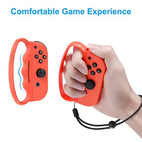 Image of Careflection Boxing Finger Handle Boxing Clasp for Switch NS Controller with Hand Straps