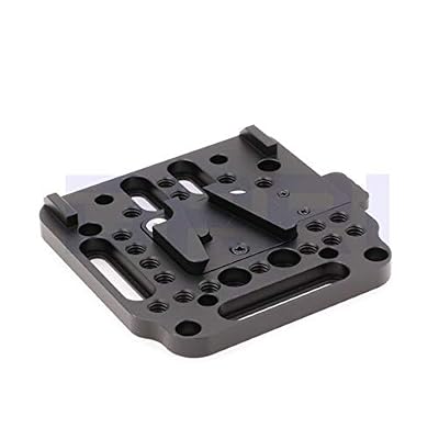 V Lock Plate Assembly kit Female V-Lock for V-Mount Batteries/DJI Ronin M MX (Black)