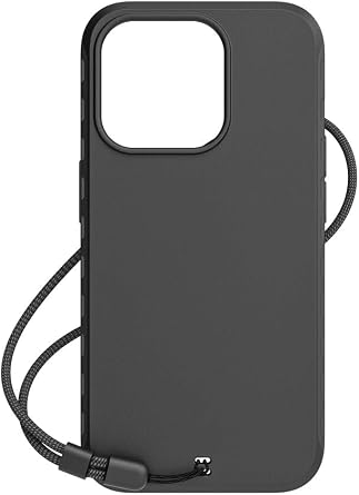 BodyGuardz Paradigm Pro for iPhone 15 Pro Max Case, Shockproof Protection with 18FT Drop Rating, MagSafe Compatible, Phone Cooling Technology, Ultra-Comfortable Buttons - Black