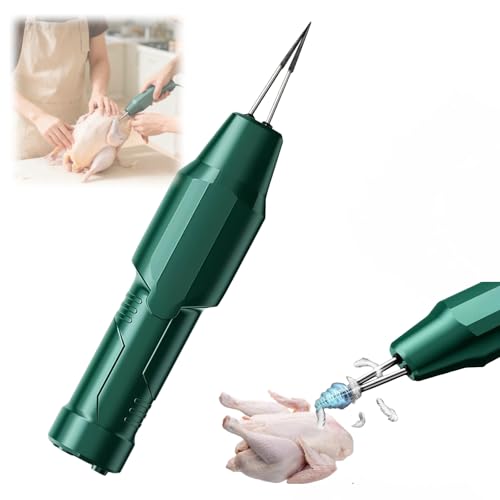 VONMAOGU New Electric Poultry Plucker, Handheld Quick Chicken Plucker for Chicken Duck Goose Turkey, Portable Rechargeable Waterproof Feather Puller Machine