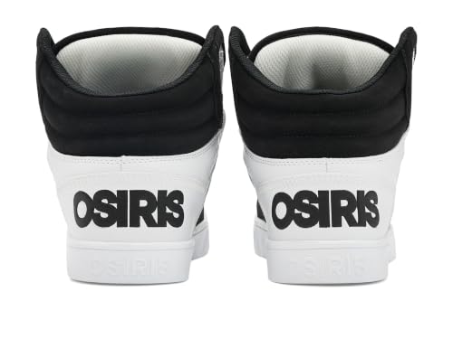 Image of Osiris Men's Clone, Black /White /White, 8 Medium