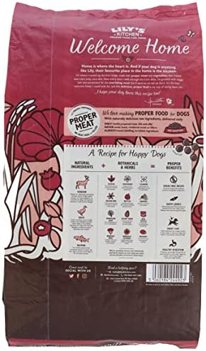 Lily's Kitchen Duck, Salmon and Venison Natural Grain Free Complete Adult Dry Dog Food (12 kg)